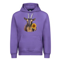Tulip dark goat Urban Hoodie - RanaPortraitStore