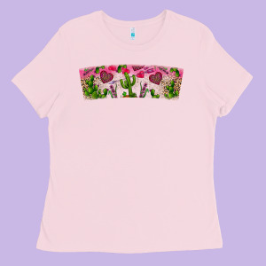 Stuck On You Ladies Tee Designed By Cowhidedigitalart