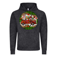Vintage Black christmas gnomes truck Vintage Hoodie - Artiststas