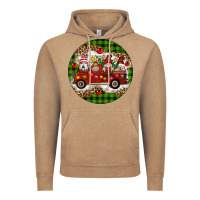 Vintage Coffee christmas gnomes truck Vintage Hoodie - Artiststas