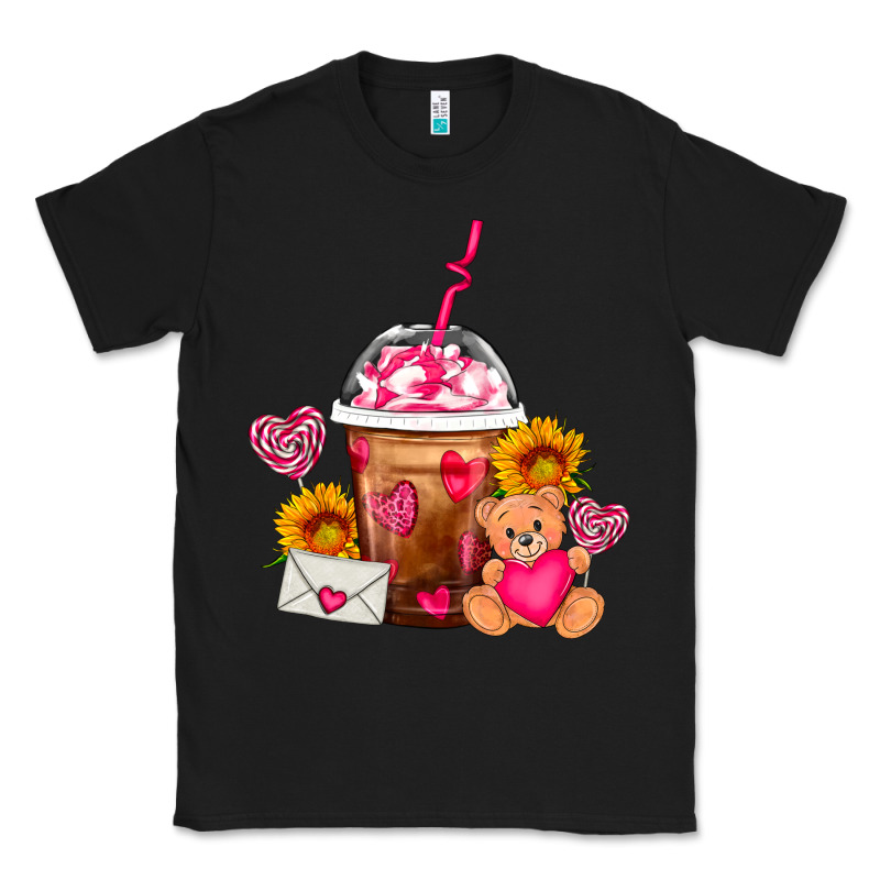 Valentines Day Frappe Coffee Classic Tee by FaDigitalArtStudio | Teevron