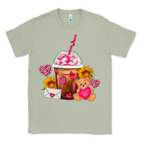 Matcha Valentines Day Frappe Coffee Classic Tee - FaDigitalArtStudio