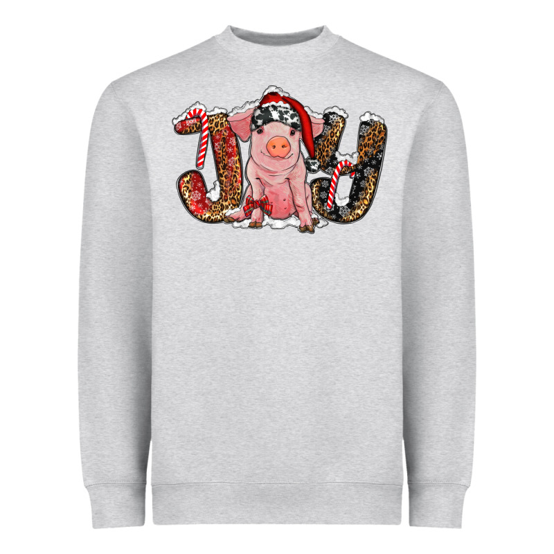Joy With Pig Heavyweight Sweatshirt by RanaPortraitStore | Teevron