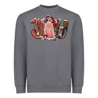 Storm joy with pig Heavyweight Sweatshirt - RanaPortraitStore