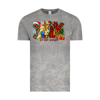 Cloud Rock Joy To The World Vintage Tee - CowhideDigitalArt