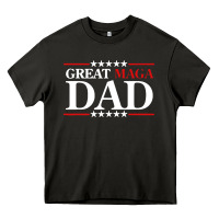 Asphalt great maga dad Heavy Core Tee - baoMotion