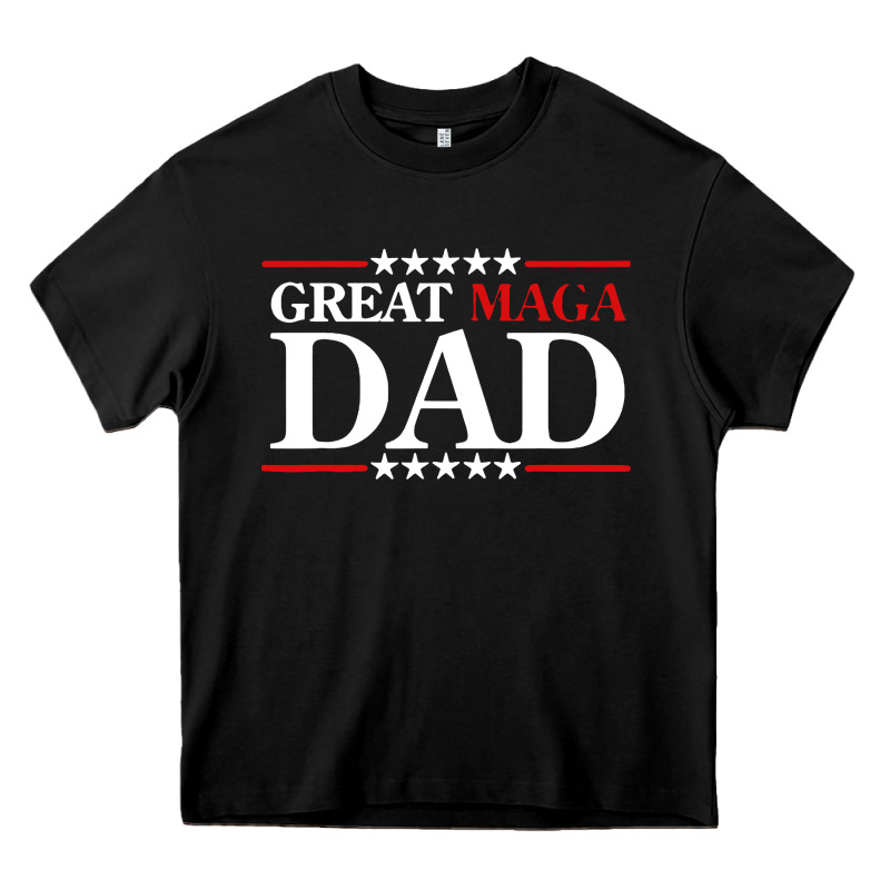 Great Maga Dad Heavy Core Tee by baoMotion | Teevron