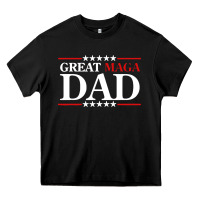 Black great maga dad Heavy Core Tee - baoMotion