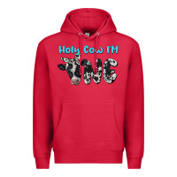Cardinal holy cow i'm one Premium Hoodie - BarkalooDesign
