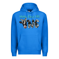 True Royal holy cow i'm one Premium Hoodie - BarkalooDesign