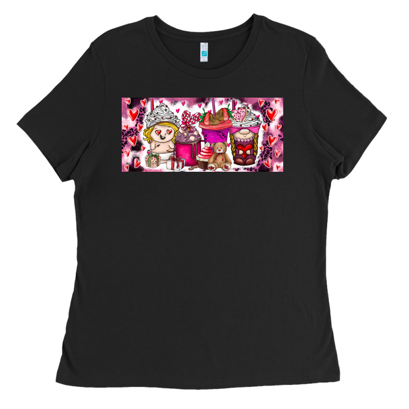 Valentine Coffee Ladies Tee by CowhideDigitalArt | Teevron