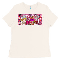 Bone Valentine Coffee Ladies Tee - CowhideDigitalArt