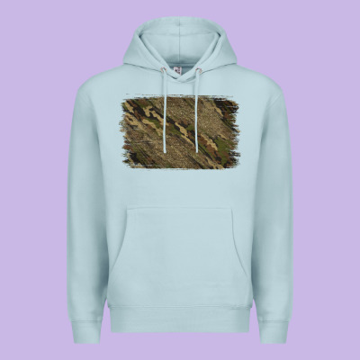 Camouflage Glitter Background Premium Hoodie Designed By Jasminsmagicworld
