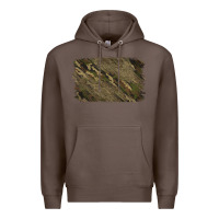 Coffee Camouflage Glitter Background Premium Hoodie - Jasminsmagicworld