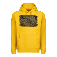 Lemon Camouflage Glitter Background Premium Hoodie - Jasminsmagicworld