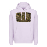 Lilac Camouflage Glitter Background Premium Hoodie - Jasminsmagicworld
