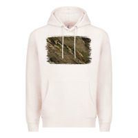 Pale Pink Camouflage Glitter Background Premium Hoodie - Jasminsmagicworld