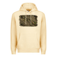 Pina Colada Camouflage Glitter Background Premium Hoodie - Jasminsmagicworld