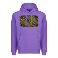 Purple Camouflage Glitter Background Premium Hoodie - Jasminsmagicworld