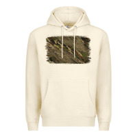 Sandshell Camouflage Glitter Background Premium Hoodie - Jasminsmagicworld