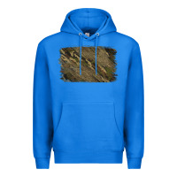 True Royal Camouflage Glitter Background Premium Hoodie - Jasminsmagicworld