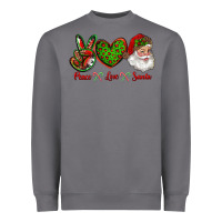 Storm peace love santa Heavyweight Sweatshirt - RanaPortraitStore