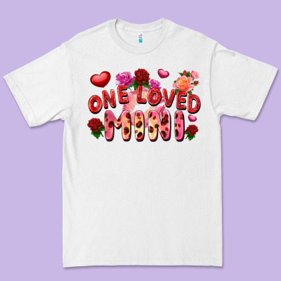 One Loved Mini Premium Tee Designed By Fadigitalartstudio