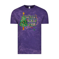 Cloud Purple Jolly Jolly Babe Vintage Tee - CowhideDigitalArt