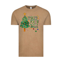 Vintage Coffee Jolly Jolly Babe Vintage Tee - CowhideDigitalArt