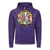Cloud Purple Christmas i'll be nice next year Vintage Hoodie - Artiststas