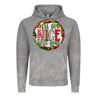Cloud Rock Christmas i'll be nice next year Vintage Hoodie - Artiststas