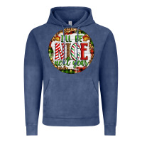 Vintage Denim Christmas i'll be nice next year Vintage Hoodie - Artiststas