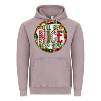 Vintage Zinc Christmas i'll be nice next year Vintage Hoodie - Artiststas