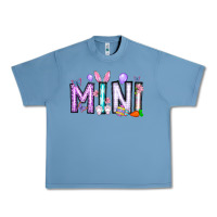 Pebble Blue easter day mini Urban Heavy Tee - CowhideDigitalArt