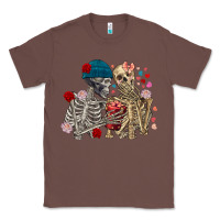 Chestnut Skeleton couple Valentine's Day Classic Tee - FaDigitalArtStudio