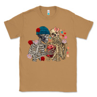 Toasted Coconut Skeleton couple Valentine's Day Classic Tee - FaDigitalArtStudio