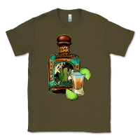 Army Green Tequila Squad Classic Tee - Jasminsmagicworld