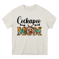 Cream cockapoo mom western Heavy Core Tee - RanaPortraitStore