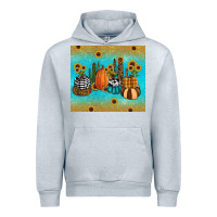 Heather Grey fall pumpkin tumbler Urban Hoodie - RanaPortraitStore