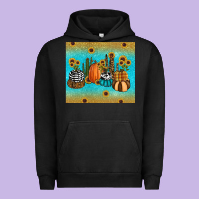 Fall Pumpkin Tumbler Urban Hoodie Designed By Ranaportraitstore