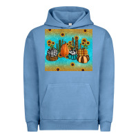 Pigment Pebble Blue fall pumpkin tumbler Urban Hoodie - RanaPortraitStore
