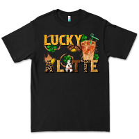 Black lucky a latte Premium Tee - FaDigitalArtStudio