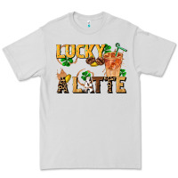 Dove Grey lucky a latte Premium Tee - FaDigitalArtStudio