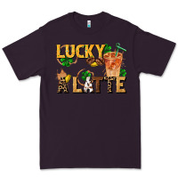 Plum lucky a latte Premium Tee - FaDigitalArtStudio