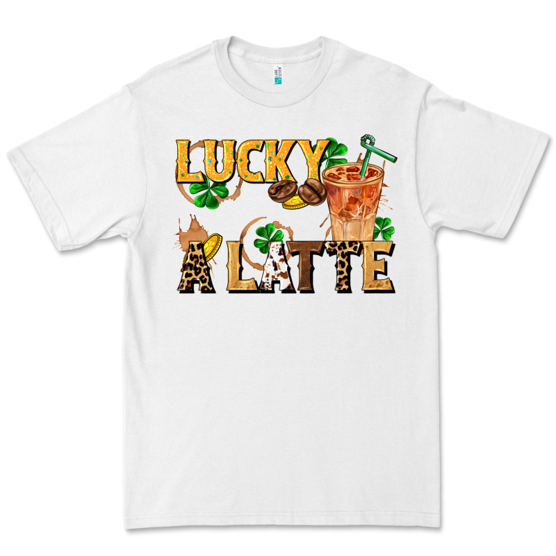 Lucky A Latte Premium Tee by FaDigitalArtStudio | Teevron