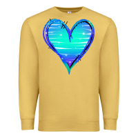 Antique Gold Mermaid Heart Premium Sweatshirt - Jasminsmagicworld