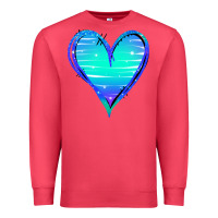 Cardinal Mermaid Heart Premium Sweatshirt - Jasminsmagicworld