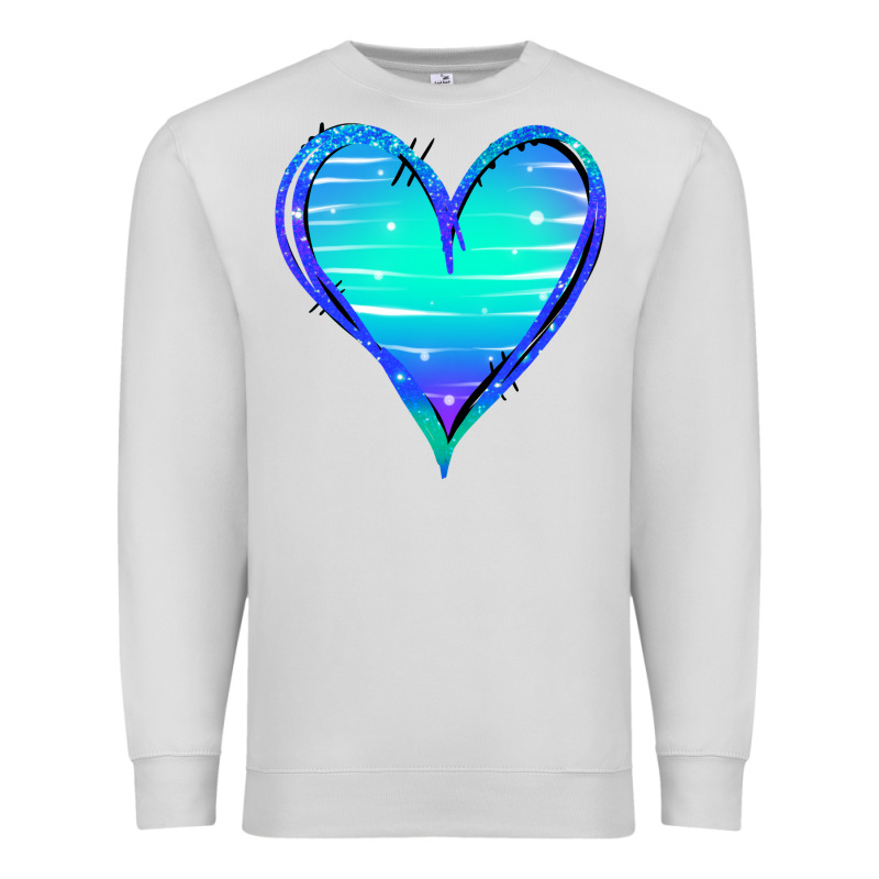 Mermaid Heart Premium Sweatshirt by Jasminsmagicworld | Teevron