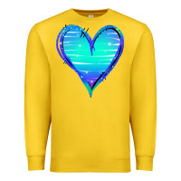Lemon Mermaid Heart Premium Sweatshirt - Jasminsmagicworld