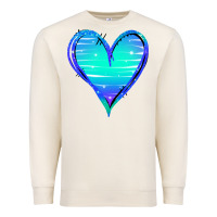Sandshell Mermaid Heart Premium Sweatshirt - Jasminsmagicworld